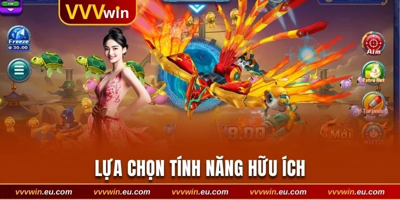 Tính năng trò chơi trong phòng game Chúng Thần Phát Tài